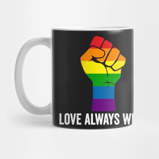 LGBTQ Love Always Wins Mug